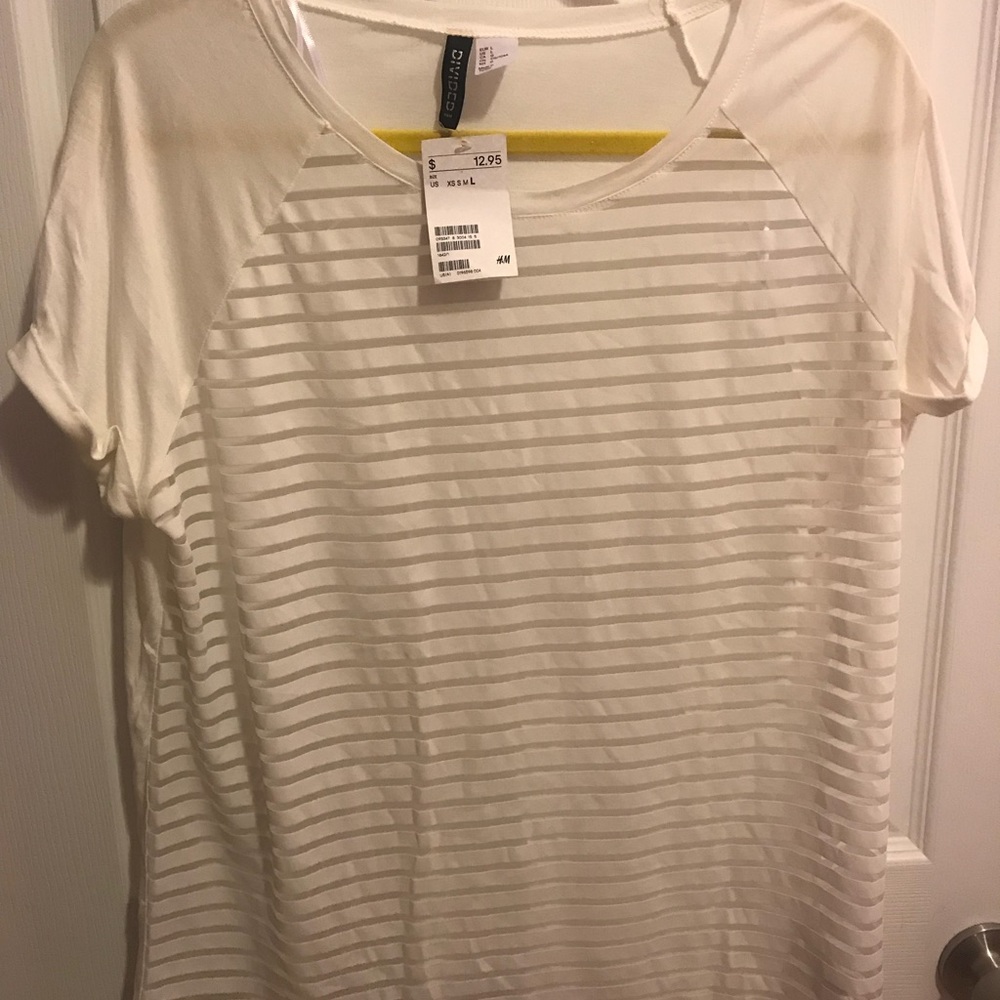 Sheer blouse !